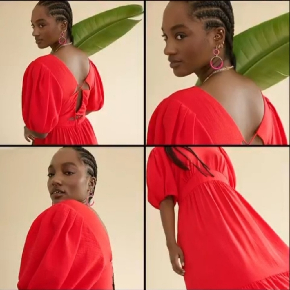 Tangerine Dress - Fits like an XS